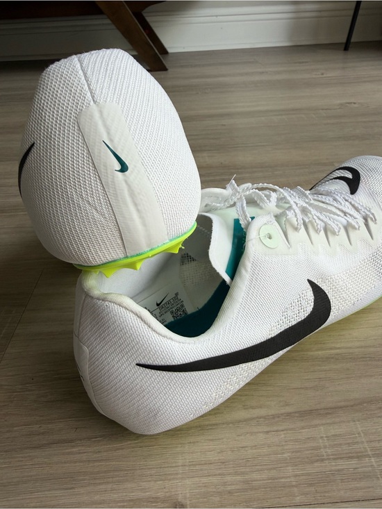 Nike Zoom Ja Fly 4 DR2741-102 Mens Size 10.5 White Track Sprint Spikes Shoes Run main image 5